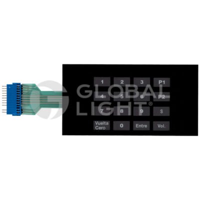 Gilbarco Encore 300 Preselector de interruptor de membrana