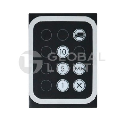 PETROTEC P5000, P4000, P2000 Overlay para teclado